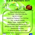 Affiche A3 Foire-Foulees 2014